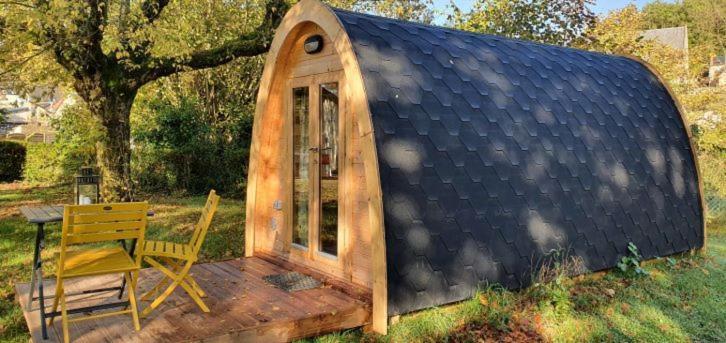 Cabane 2/3 Pers Au Camping Les Patis Nazelles-Negron Esterno foto
